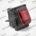 BOUTON M/A ETANCHE ROUGE DAIER