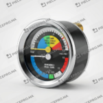 MANOMMETRE DE PRESSION DOUBLE WEGA NOIR