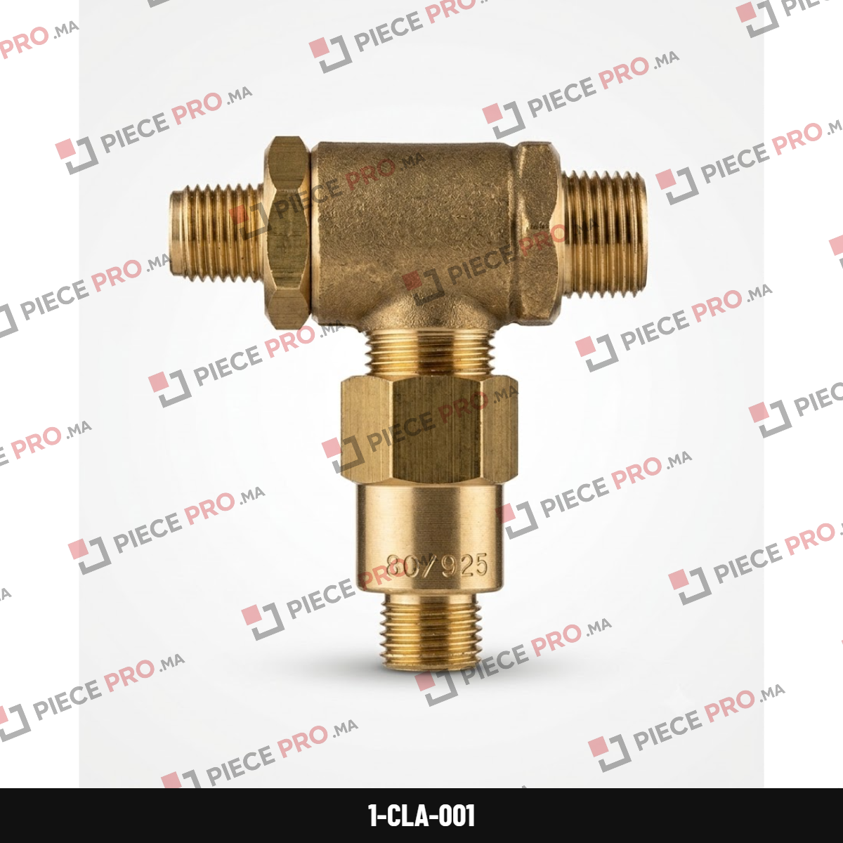 1-CLA-001 CLAPET ANTIRETOUR WEGA TEE 1/4
