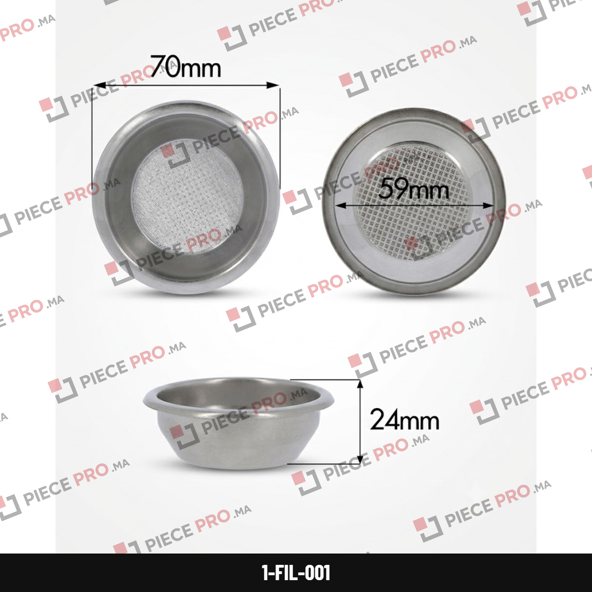 1-FIL-001 FILTRE 1T STANDARD MOYENNE